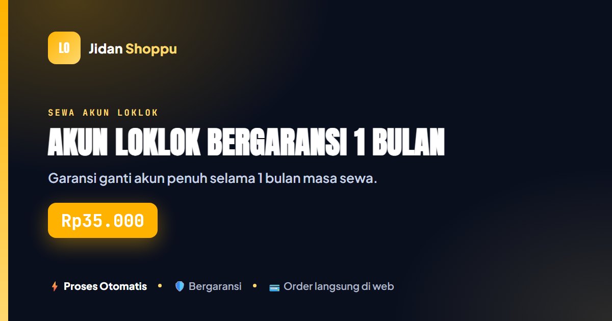 Kartu ringkas Nonton dengan jalur bantuan. — Rp35.000 di Jidan Shoppu