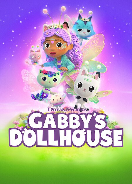 Artwork resmi Gabby's Dollhouse Season 14 di Netflix