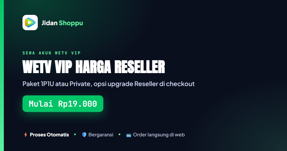 Kartu ringkas Naik level saat volumenya siap. — Mulai Rp19.000 di Jidan Shoppu