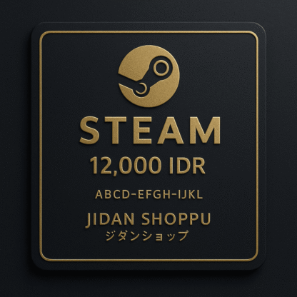 Steam Wallet 12.000 Rupiah